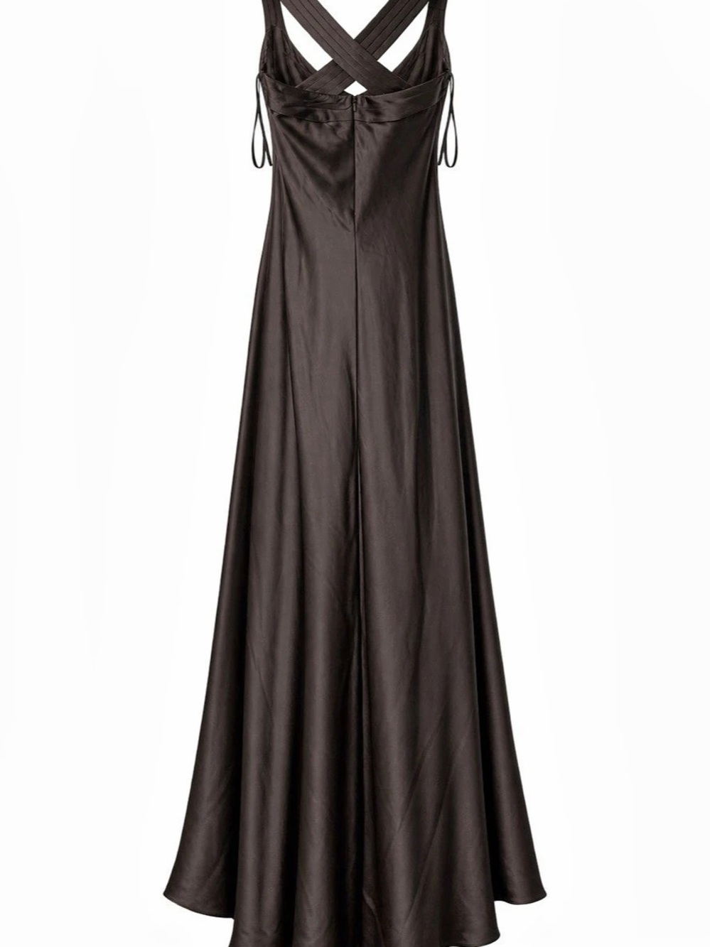 Calvin Klein Maxi Gown in Brown Size 12
